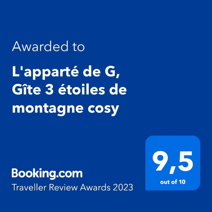 Apartment L'apparte De G, 3 Etoiles De Montagne Cosy